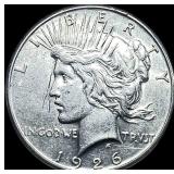 1926-S Silver Peace Dollar CLOSELY UNCIRCULATED