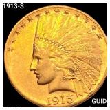 1913-S $10 Gold Eagle UNCIRCULATED