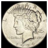 1926 Peace Silver Dollar CLOSELY UNCIRCULATED