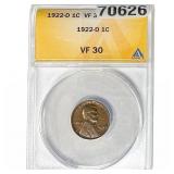 1922-D Wheat Cent ANACS VF30