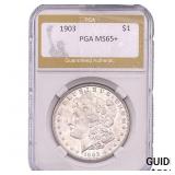 1903 Morgan Silver Dollar PGA MS65+