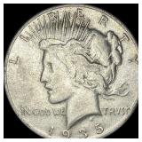 1935-S Silver Peace Dollar CLOSELY UNCIRCULATED