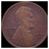 1909-S Lincoln Wheat Cent NICELY CIRCULATED