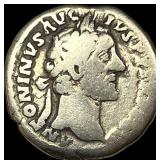 Roman Ant. Pius 138-161 AD Silver Denarius NEARLY