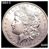 1884-S Morgan Silver Dollar UNCIRCULATED