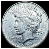 1923 Silver Peace Dollar CLOSELY UNCIRCULATED