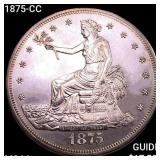 1875-CC Silver Trade Dollar CHOICE BU