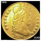 1806 $5 Gold Half Eagle HIGH GRADE