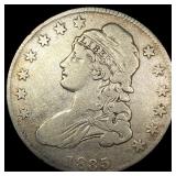 1835 Capped Bust Half Dollar LIGHTLY  CIRCULATED