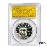 2016-W $100 Platnium Satue of Liberty 1 oz PCGS PR