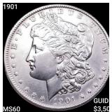 1901 Morgan Silver Dollar UNCIRCULATED
