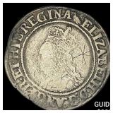 1558-1603 G. Britain Elizabeth I Silver Shilling C