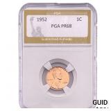1952 Wheat Cent PGA PR68