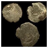 [3]780-980 AD Pratihara Empire Silver Drachm NEARL