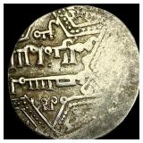 1150-1350 Islamic Artuqid Silver Dirham NEARLY UNC