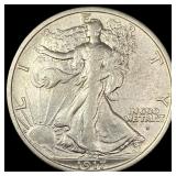 1917-D Silver Walking Liberty Half Dollar  CLOSEL