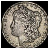 1902 Morgan Silver Dollar NEARLY UNCIRCULATED