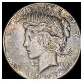 1927-S Silver Peace Dollar NEARLY UNCIRCULATED