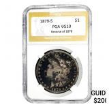 1879-S REV 78 Morgan Silver Dollar PGA VG10