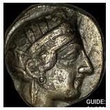 [440-404] BC Attica Athens Silver Owl Tetradrachm