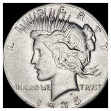 1935-S Silver Peace Dollar NEARLY UNCIRCULATED
