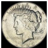 1923-S Silver Peace Dollar UNCIRCULATED