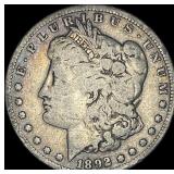 1892-S Silver Morgan Dollar NICELY CIRCULATED