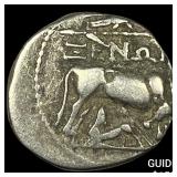 260-167/98 BC Illyria Silver Drachm NEARLY UNCIRCU