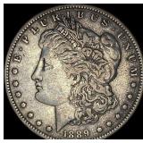 1889 Morgan Silver Dollar NEARLY UNCIRCULATED