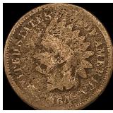 1864 Bronze Indian Head Cent HIGH GRADE