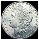1891 Silver Morgan Dollar CHOICE BU