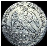 1848 Mo-MF Silver 2 Reales Mexico HIGH GRADE