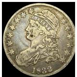 1832 Capped Bust Half Dollar ABOUT  UNCIRCULATED