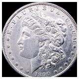 1890-S Silver Morgan Dollar CLOSELY UNCIRCULATED