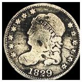 1829 Capped Bust Half Dime NICELY CIRCULATED