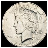 1927-D Peace Silver Dollar CLOSELY  UNCIRCULATED