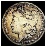 1892-S Silver Morgan Dollar NICELY CIRCULATED