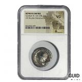 Roman Gordian III, AD 238-244 AR Dbl-Denarius NGC