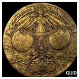 1914 Panama Canal Opening Medal NEARLY UNCIRCULATE