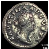 147-176 AD Roman Faustina Jr. Silver Denarius NEAR
