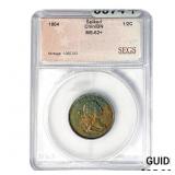 1804 Draped Bust Half Cent SEGS MS62+