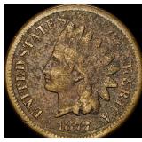 1857 Indian Head Cent NICELY CIRCULATED