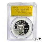 2016-W $100 Platnium Satue of Liberty 1 oz PCGS PR