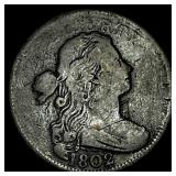 1802 Draped Bust Large Cent LIGHTLY  CIRCULATED