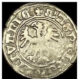 1500s-1600s Lithuria Silver Grosz CLOSELY UNCIRCUL