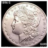 1896-S Morgan Silver Dollar CHOICE AU