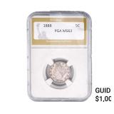 1888 Liberty Victory Nickel PGA MS63