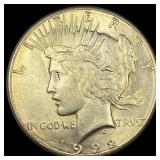 1922 Silver Peace Dollar UNCIRCULATED