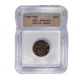 1726-1793 VOC N.E. INDIES Duit ICG Genuine