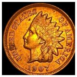 1907 Indian Head Cent UNCIRCULATED